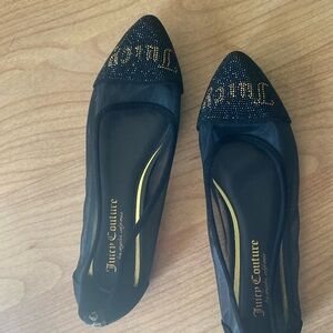 Juicey Couture black flats